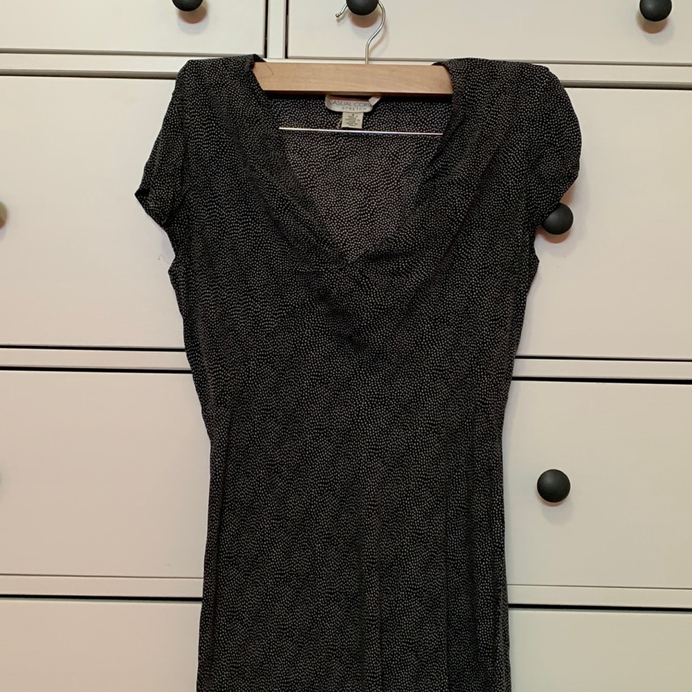 Casual Córner Black/White Dress